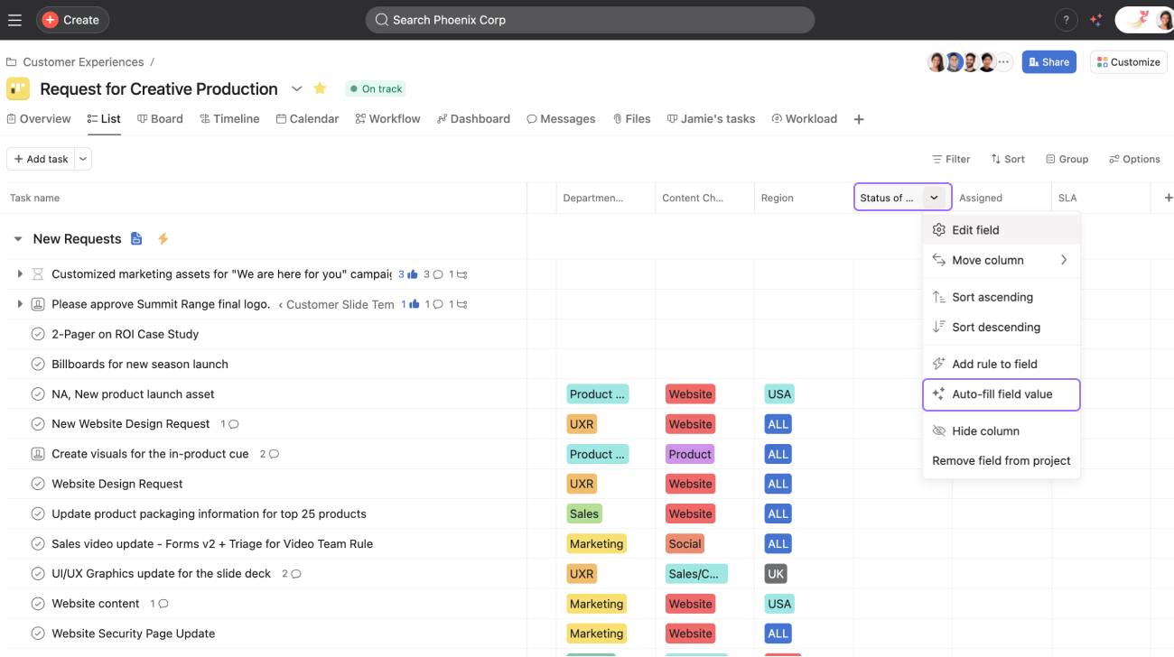 Remplir automatiquement les champs