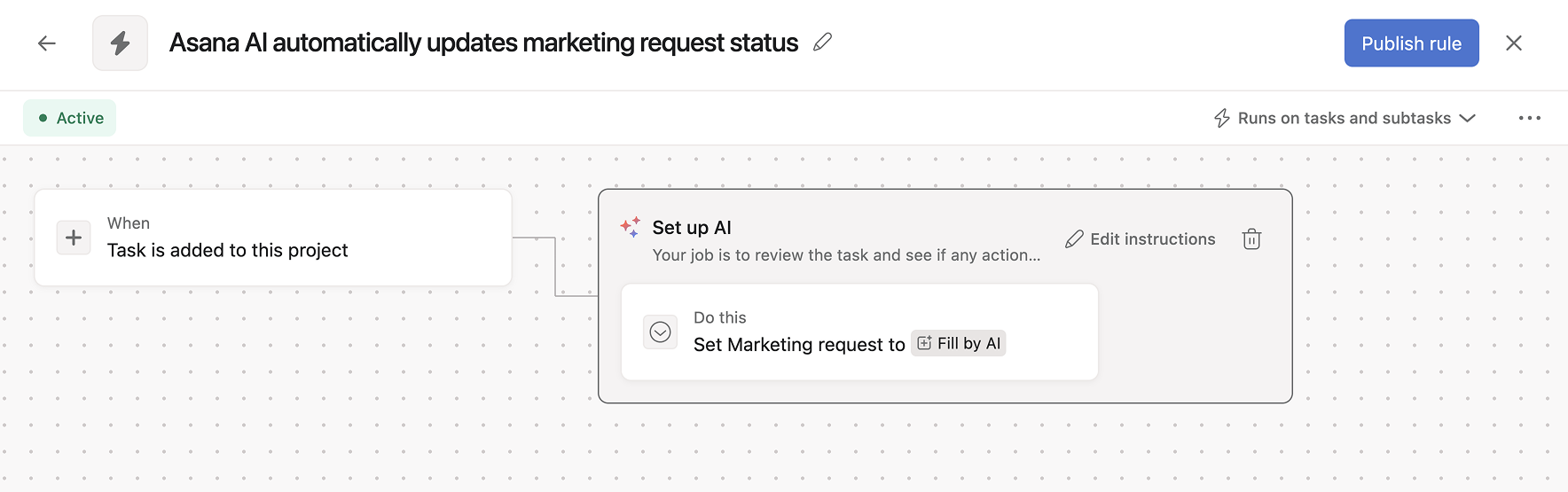 Custom task types in AI Studio