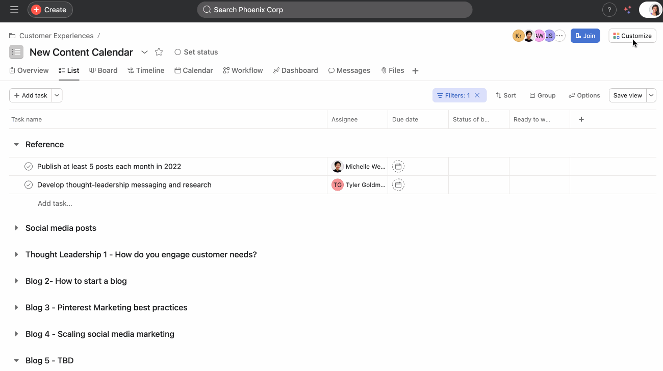 Creating a ticketing form