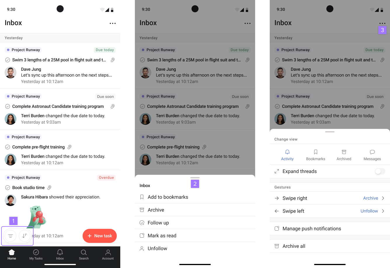 Inbox on Android
