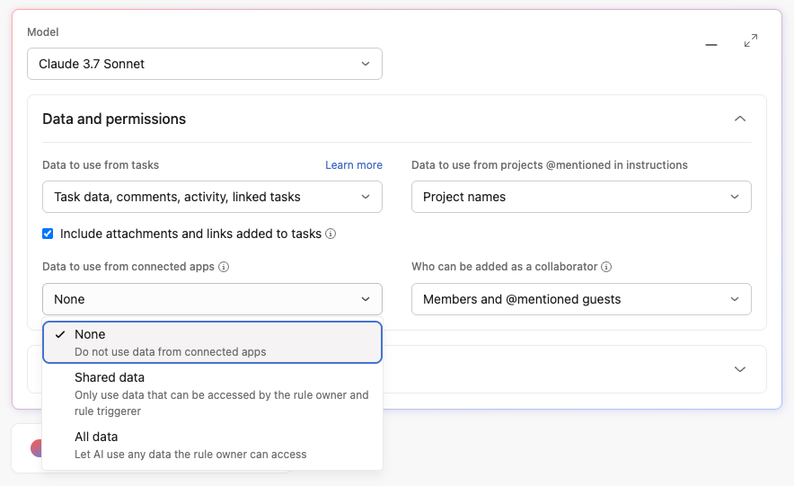 AI Studio data to use