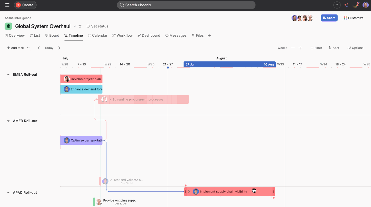 이벤트 계획 세우기