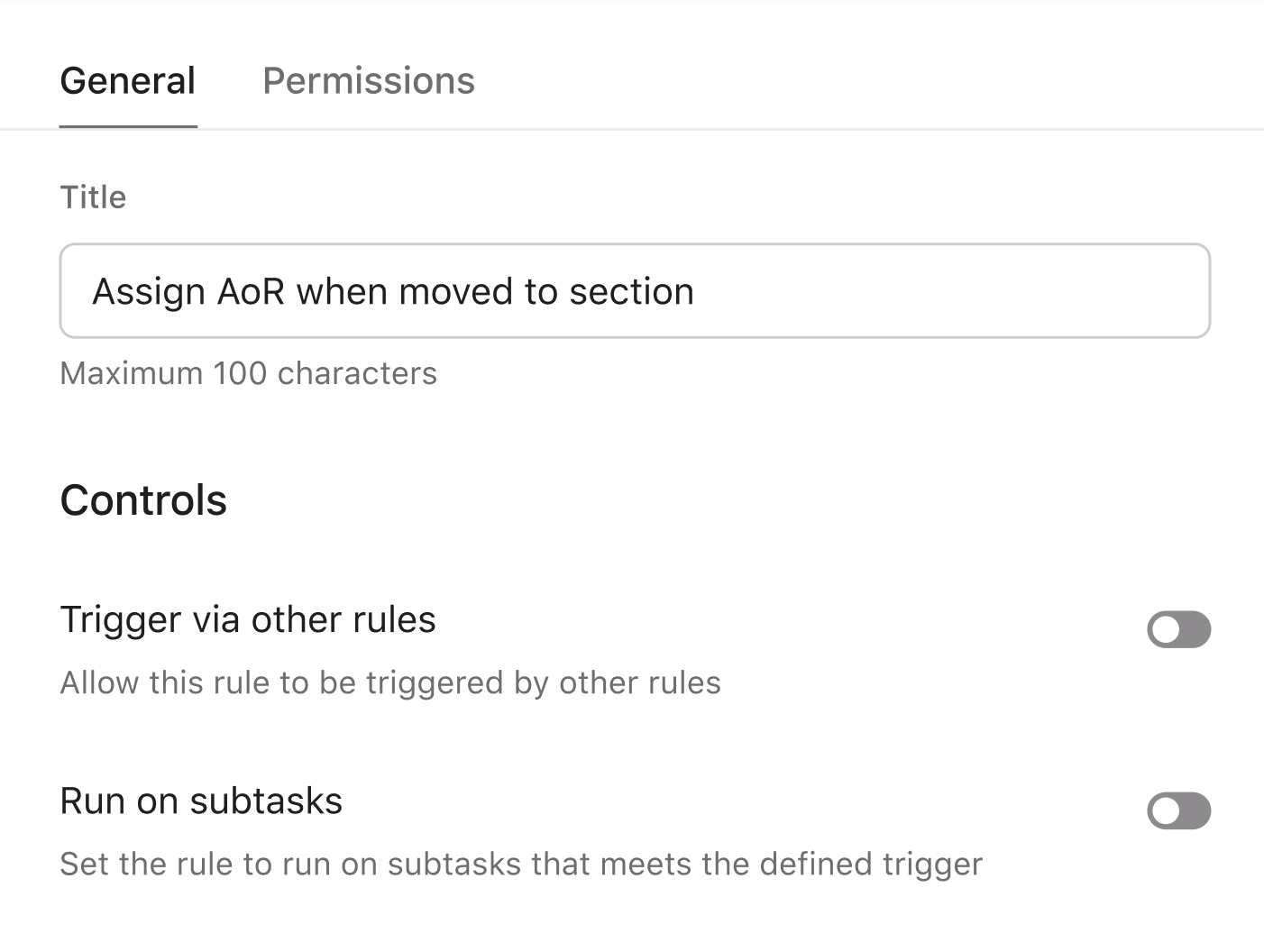 Settings 1