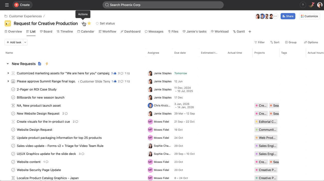 Dependency settings